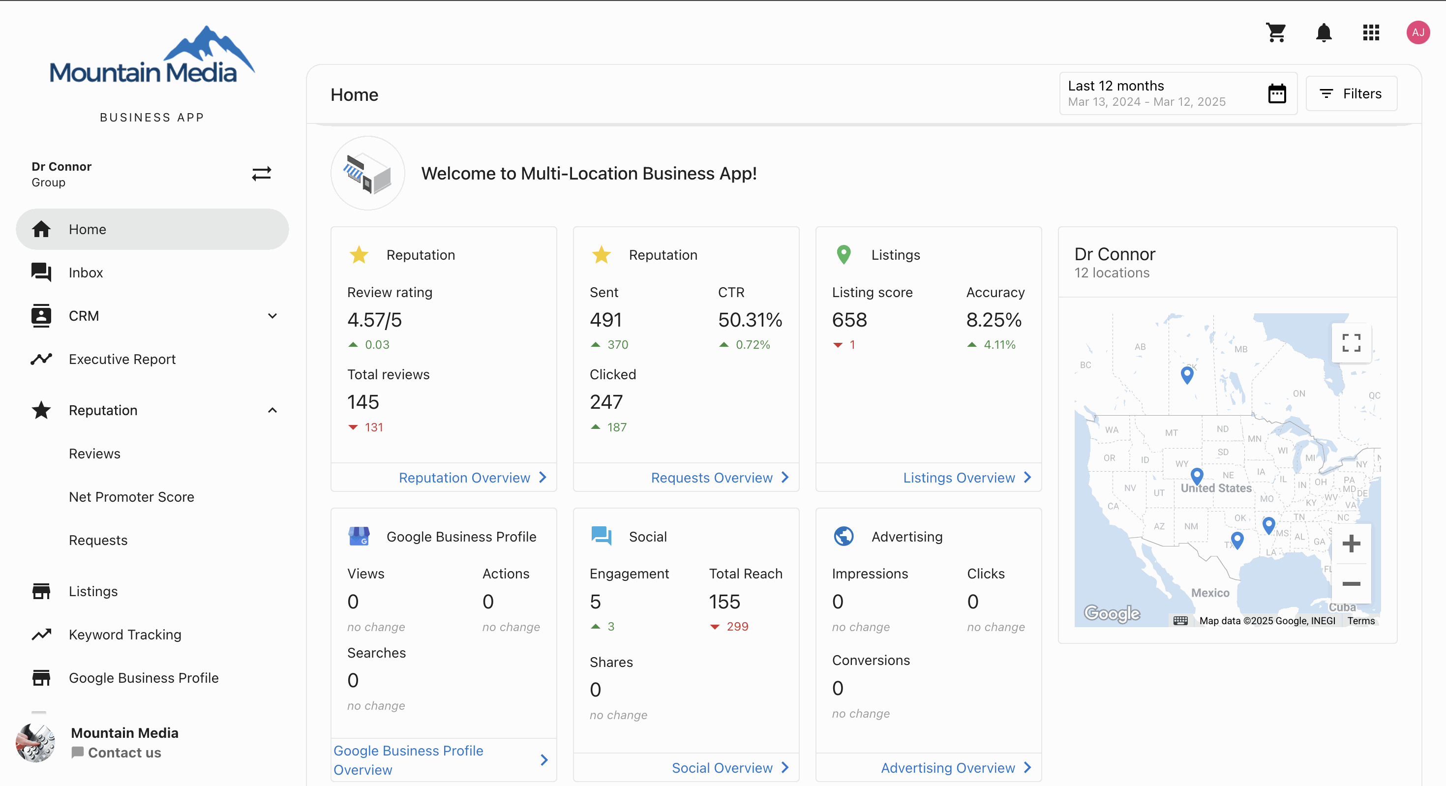 Multi-Location Portal