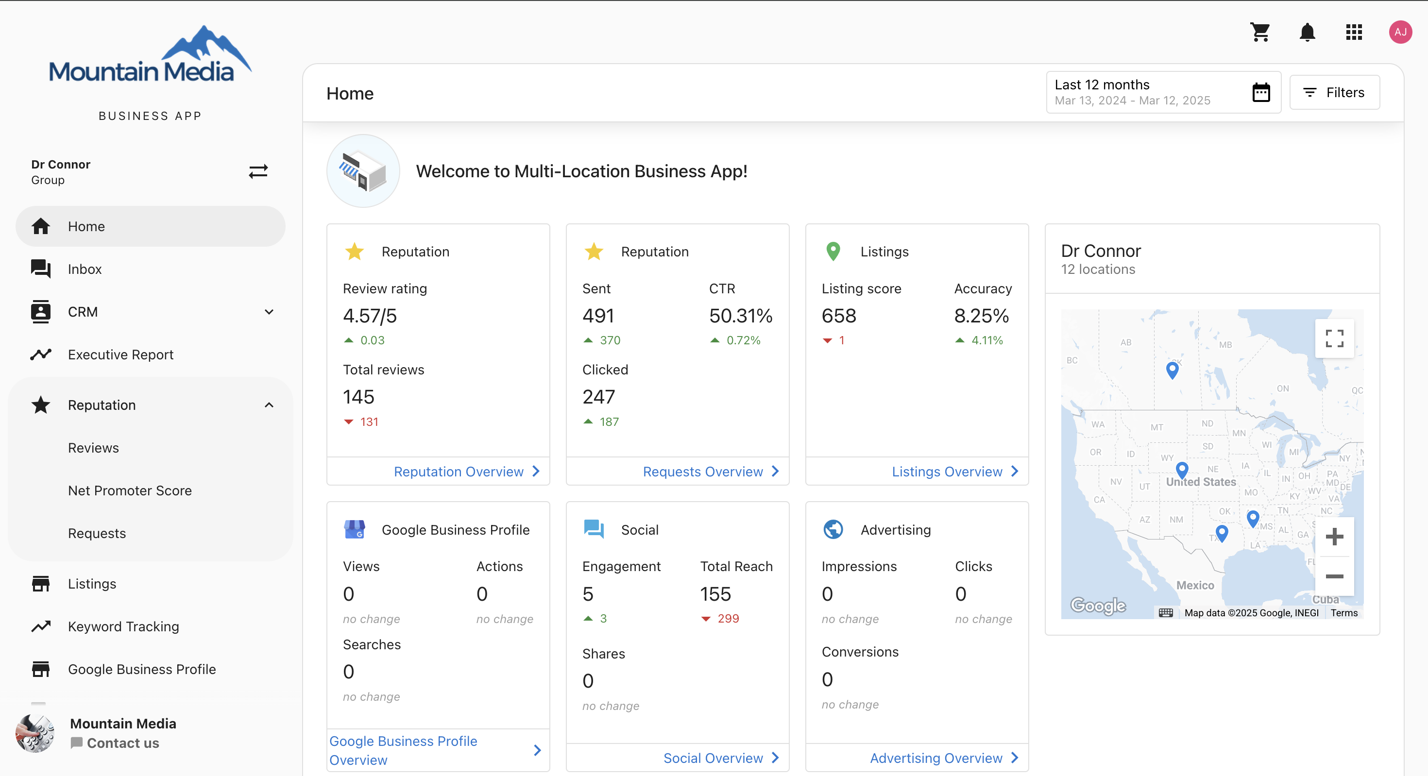 Multi-Location Portal