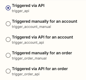 Zapier Automation Triggers