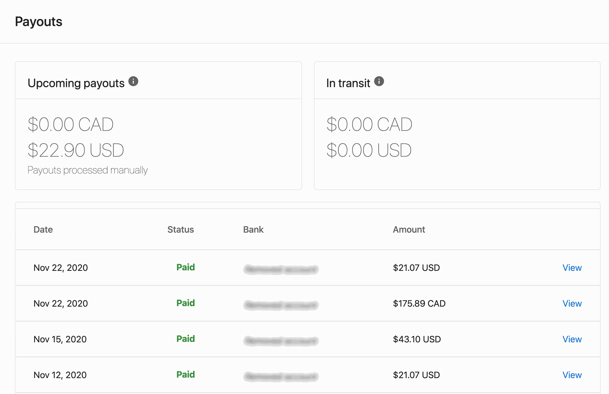 Définir le compte bancaire par défaut