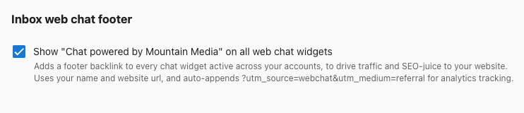 Web Chat Powered By